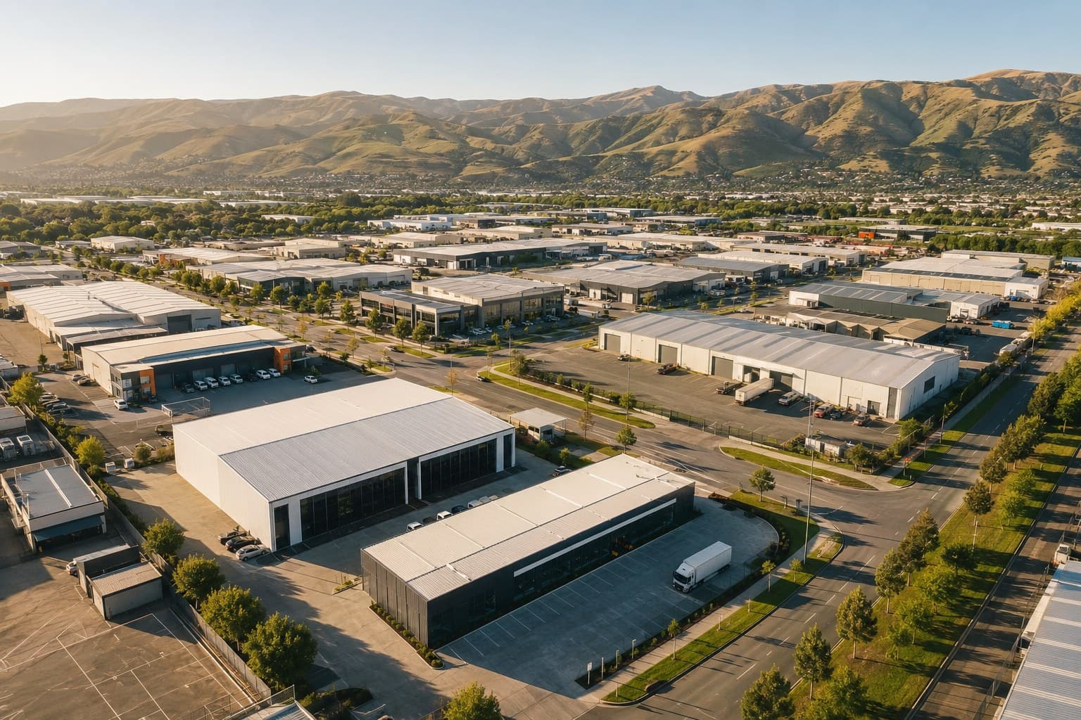 CHRISTCHURCH INDUSTRIAL PARK — hero